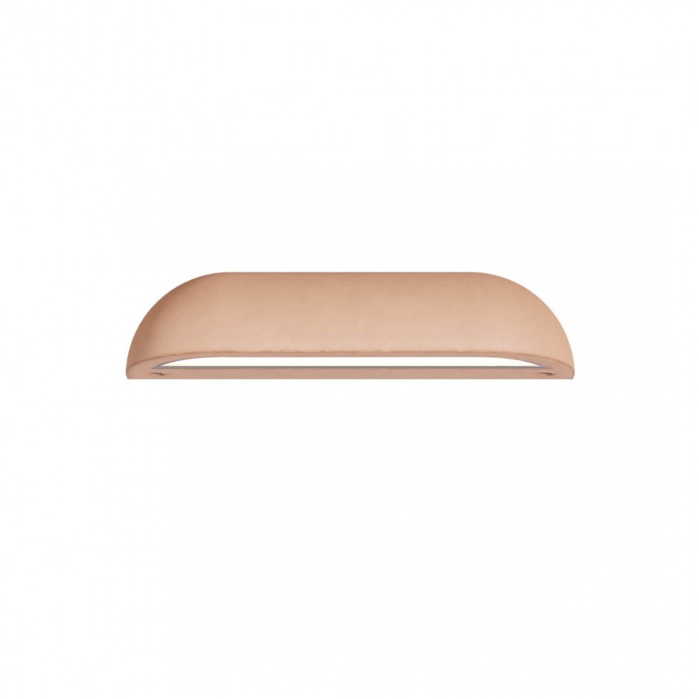 Wall lamp Redo Uron, concrete, terracotta, LED, 8,7W, 686 lumens, warm white 3000K, L.28 cm, IP65