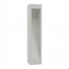 Bollard Redo Toss, concrete, ivory, LED, 10W, 741 lumens, warm white 3000K, H.60 cm, IP65