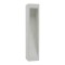 Bollard Redo Toss, concrete, ivory, LED, 10W, 741 lumens, warm white 3000K, H.60 cm, IP65