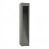 Bollard Redo Toss, concrete, dark grey, LED, 10W, 519 lumens, warm white 3000K, H.60 cm, IP65
