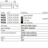 Step light Redo Kant, metal, sand black, LED CCT, 4,5W, 264 lumens, warm white 2700K/3000K, L.20 cm, IP65