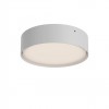 Ceiling lamp Redo Nox, metal, sand white, LED CCT, max.21W, 1607 lumens, warm white 2700K/3000K, D.22 cm, IP65