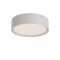 Ceiling lamp Redo Nox, metal, sand white, LED CCT, max.21W, 1607 lumens, warm white 2700K/3000K, D.22 cm, IP65
