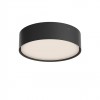 Ceiling lamp Redo Nox, metal, sand black, LED CCT, max.21W, 1607 lumens, warm white 2700K/3000K, D.22 cm, IP65