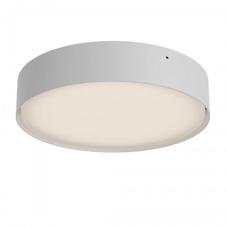 Ceiling lamp Redo Nox, metal, sand white, LED CCT, max.29,5W, 2523 lumens, warm white 2700K/3000K, D.30 cm, IP65