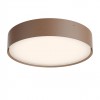 Ceiling lamp Redo Nox, metal, corten, LED CCT, max.29,5W, 2523 lumens, warm white 2700K/3000K, D.30 cm, IP65