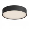 Ceiling lamp Redo Nox, metal, sand black, LED CCT, max.29,5W, 2523 lumens, warm white 2700K/3000K, D.30 cm, IP65