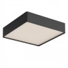 Ceiling lamp Redo Nox, metal, sand black, LED CCT, max.29,5W, 2264 lumens, warm white 2700K/3000K, L.27 cm, IP65