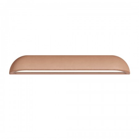 Wall lamp Redo Uron, concrete, terracotta, LED, 12,5W, 998 lumens, warm white 3000K, L.42 cm, IP65