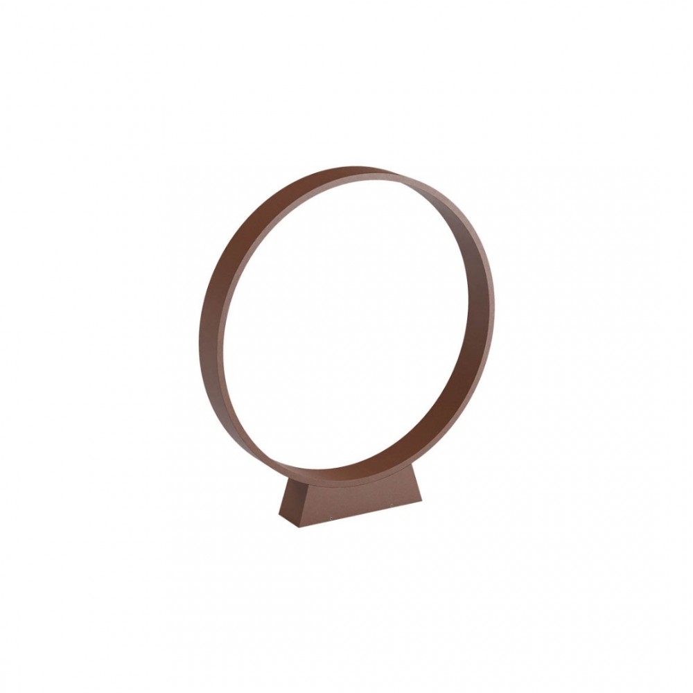 Bollard Redo Oniro, metal, corten, LED, 15W, 1074 lumens, warm white 3000K, H.49 cm, IP65
