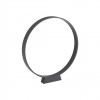Bollard Redo Oniro, metal, dark grey, LED, 15W, 1184 lumens, warm white 3000K, H.65 cm, IP65