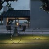 Bollard Redo Oniro, metal, dark grey, LED, 15W, 1184 lumens, warm white 3000K, H.65 cm, IP65