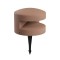 Bollard Redo Cliff, metal, concrete, terracotta, LED, 15W, 323 lumens, warm white 3000K, D.25 cm, IP65