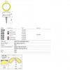 Bollard Redo Cliff, metal, concrete, terracotta, LED, 15W, 606 lumens, warm white 3000K, D.25 cm, IP65