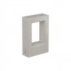 Bollard Redo Sander, concrete, ivory, LED, 10W, 815 lumens, warm white 3000K, H.30 cm, IP65