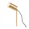 Picket Redo Stake, metal, natural brass, 1XGU10, H.40 cm, IP65