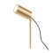 Picket Redo Stake, metal, natural brass, 1XGU10, H.40 cm, IP65