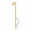 Picket Redo Stake, metal, natural brass, 1XGU10, H.100 cm, IP65