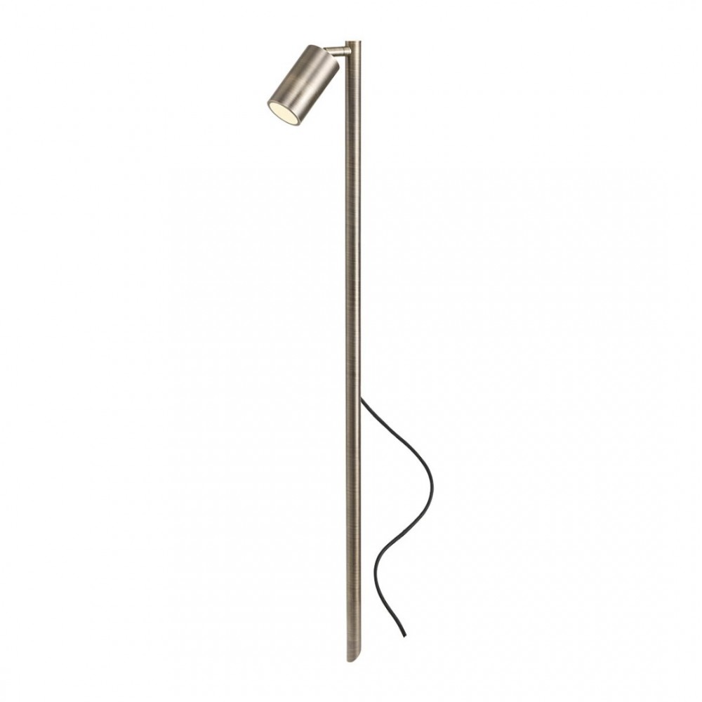 Picket Redo Stake, metal, antique brass, 1XGU10, H.100 cm, IP65