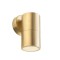 Wall lamp Redo Stake, metal, natural brass, 1XGU10, H.13 cm, IP65
