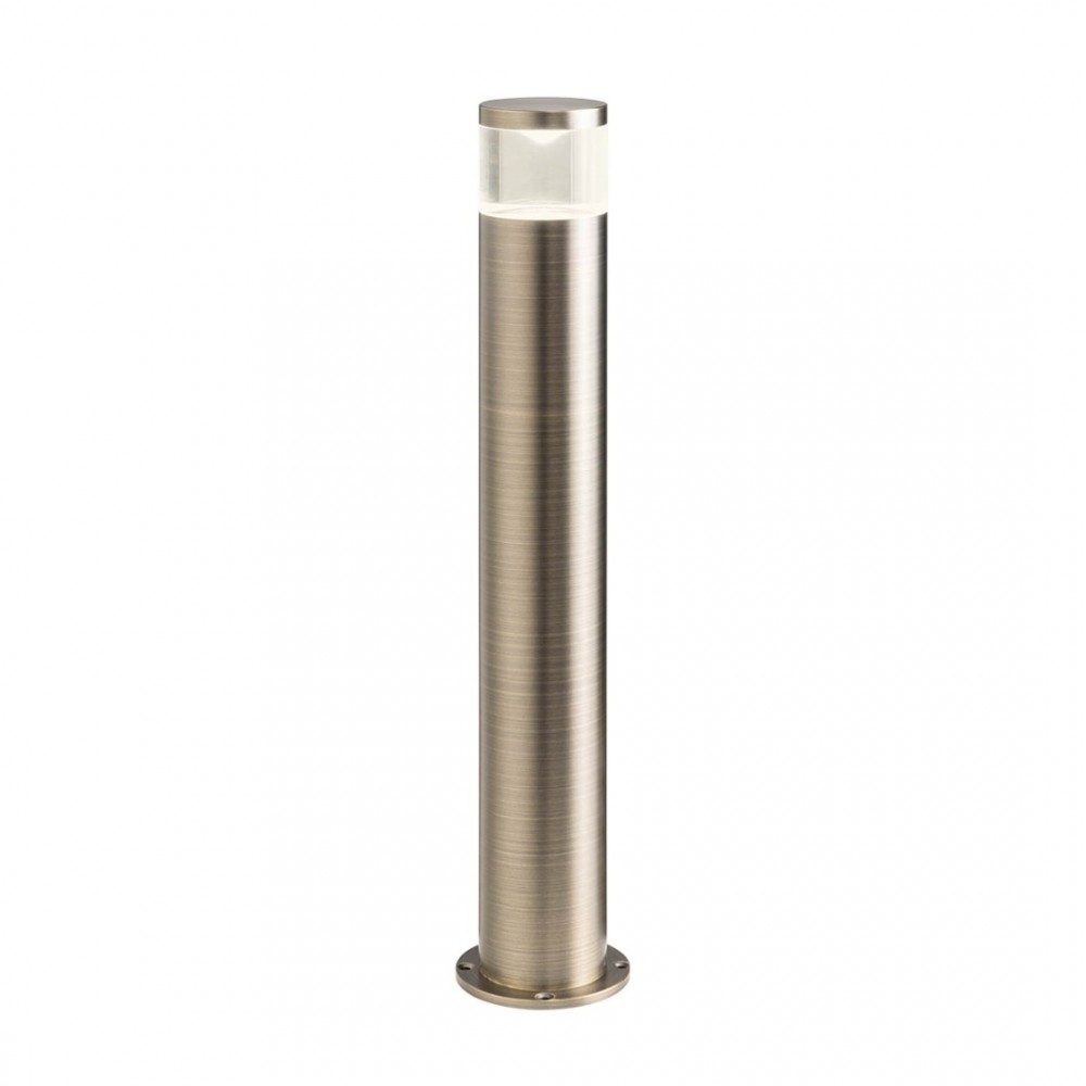 Bollard Redo Stake, metal, antique brass, 1XGU10, H.44 cm, IP65