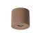 Ceiling lamp Redo Funn, concrete, terracotta, LED, 9W, 497 lumens, warm white 3000K, D.12 cm, IP65