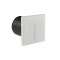 Step light Redo Bast, metal, concrete, ivory, LED, 2,5W, 24 lumens, warm white 3000K, L.10 cm, IP65