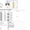 Ceiling lamp Redo Xia, metal, sand white, LED, 19W, 1430 lumens, warm white 3000K, D.9 cm, IP65