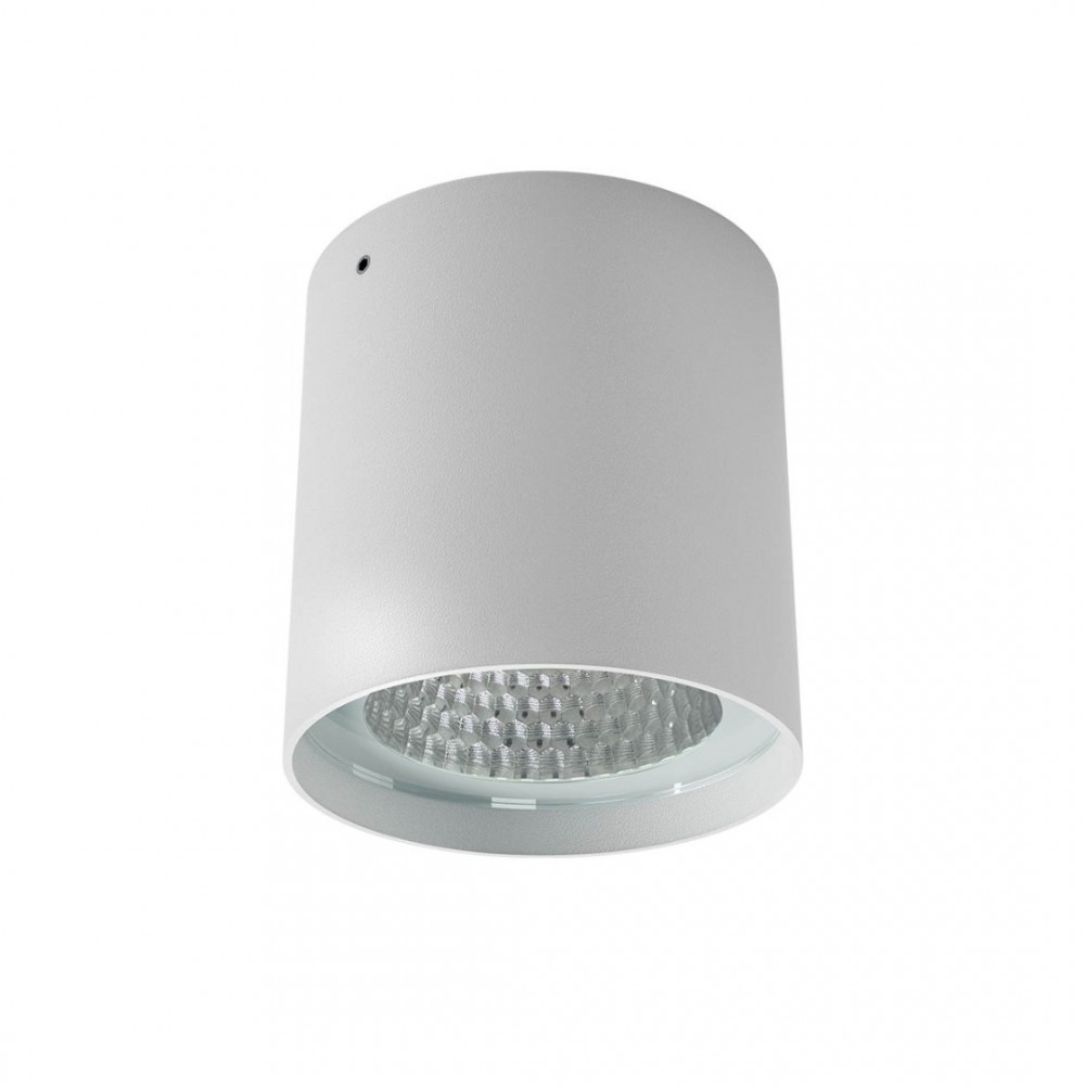 Ceiling lamp Redo Xia, metal, sand white, LED, 19W, 1430 lumens, warm white 3000K, D.9 cm, IP65