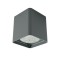 Ceiling lamp Redo Xia, metal, dark grey, LED, 19W, 1430 lumens, warm white 3000K, H.11 cm, IP65