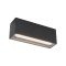 Wall lamp Redo Limas, metal, sand black, LED CCT, 20W, 1608 lumens, warm white 2700K/3000K, L.30 cm, IP65