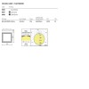 Ceiling lamp Redo Bezel, metal, dark grey, LED, 25W, 1950 lumens, warm white 3000K, IP54