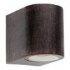 Wall lamp Smarter Scan, metal, rust, 1XGU10, H.8 cm, IP44