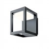 Wall lamp Redo Xiera, metal, sand black, LED, 11W, 946 lumens, warm white 3000K, H.15 cm, IP54