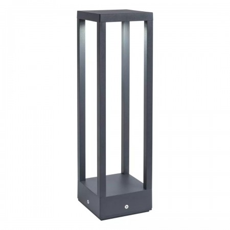 Bollard Redo Tower, metal, dark grey, LED, 15,8W, 875 lumens, warm white 3000K, H.50 cm, IP54