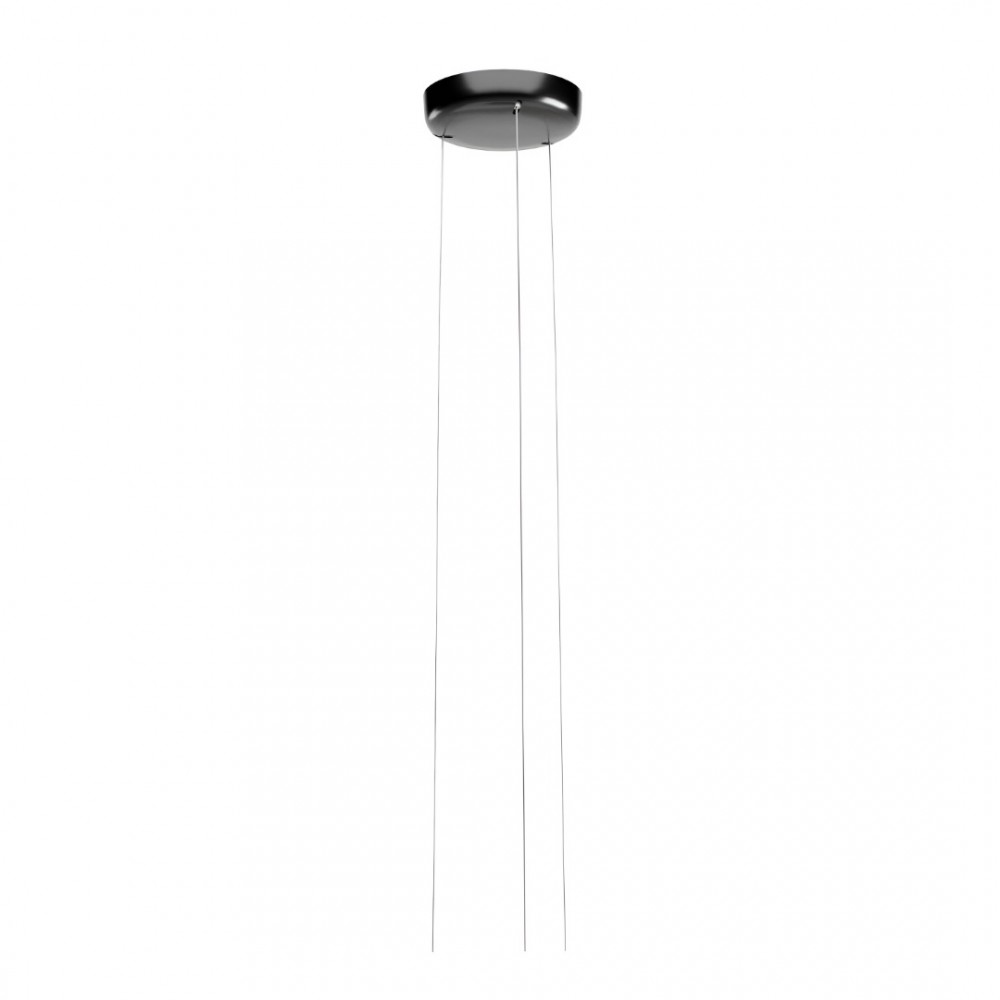 Suspension kit Redo Dip, metal, glossy black, H.150 cm