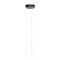 Suspension kit Redo Dip, metal, glossy black, H.150 cm