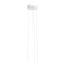 Suspension kit Redo Dip, metal, glossy white, H.150 cm