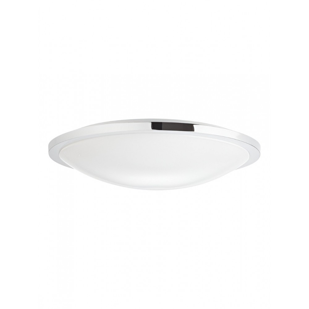 Ceiling lamp Smarter Fizz, metal, white, LED, 35W, 2400 lumens, neutral white 4000K, D.41 cm, IP44