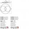 Ceiling lamp Smarter Centrix, metal, sand white, LED, 92W, 5041 lumens, neutral white 4000K, D.80 cm