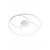 Ceiling lamp Smarter Centrix, metal, sand white, LED, 92W, 4918 lumens, warm white 3000K, D.80 cm