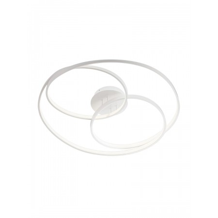 Ceiling lamp Smarter Centrix, metal, sand white, LED, 92W, 5041 lumens, neutral white 4000K, D.80 cm
