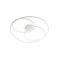Ceiling lamp Smarter Centrix, metal, sand white, LED, 92W, 5041 lumens, neutral white 4000K, D.80 cm