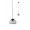 Suspension Smarter Croma, metal, smoke glass, sand black, 1XE27, D.22 cm