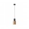 Suspension Smarter Aurum, metal, sand black/antique brass, 1XE27, D.12 cm