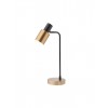 Table lamp Smarter Aurum, metal, sand black/antique brass, 1XE27, H.46 cm