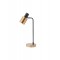 Table lamp Smarter Aurum, metal, sand black/antique brass, 1XE27, H.46 cm