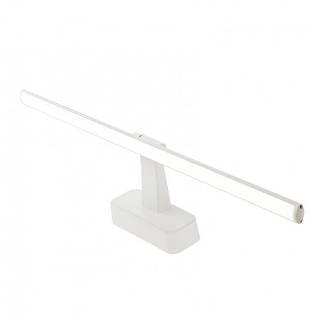 Wall lamp Smarter Steam, plastic, sand white, LED, 12W, 957 lumens, neutral white 4000K, L.59 cm, IP20
