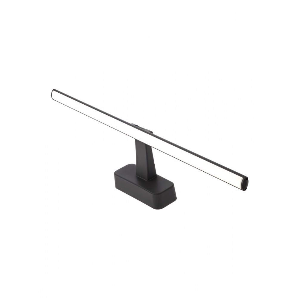 Wall lamp Smarter Steam, plastic, sand black, LED, 12W, 957 lumens, neutral white 4000K, L.59 cm, IP20