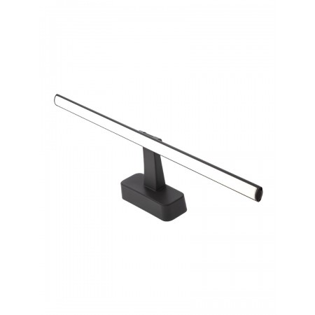 Wall lamp Smarter Steam, plastic, sand black, LED, 12W, 957 lumens, neutral white 4000K, L.59 cm, IP20